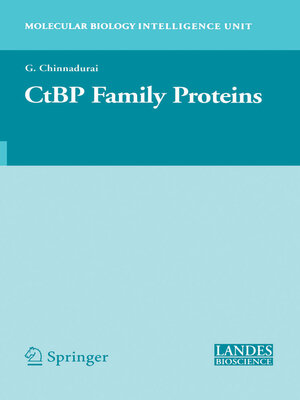 cover image of CtBP Family Proteins